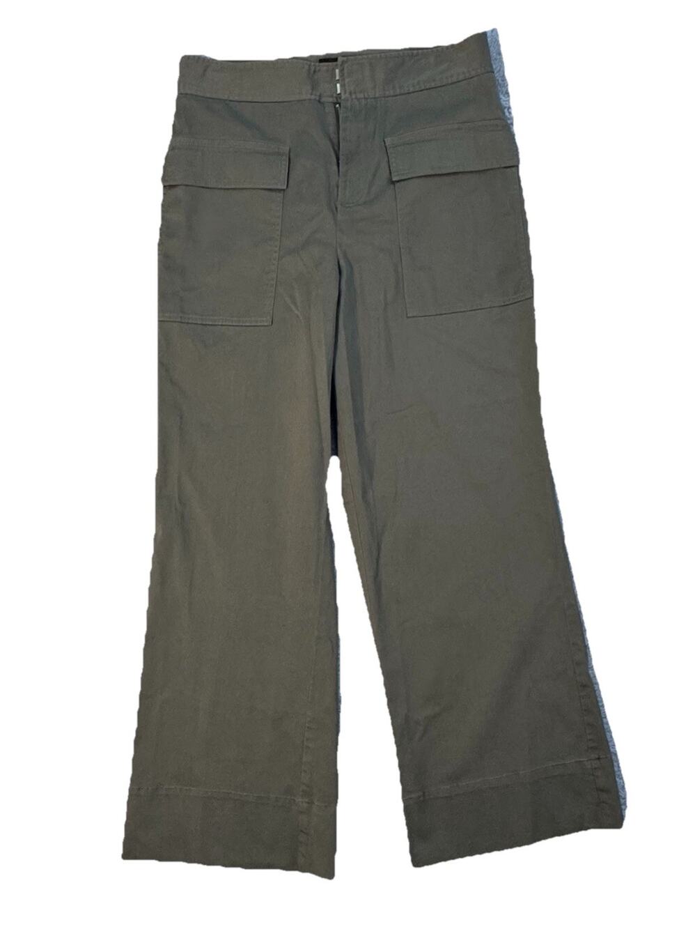 ATM Anthony Thomas Melillo Wide Leg Cargo Pockets Pants 6 Capsule